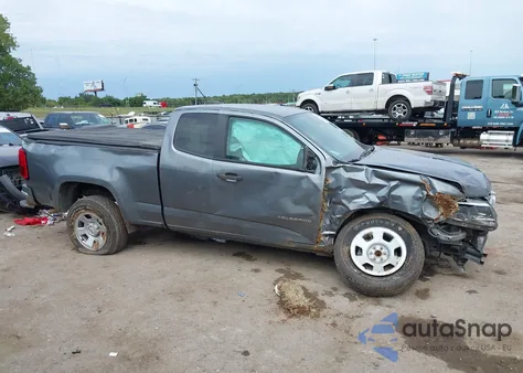 2021 Chevrolet Colorado 2Wd Long Box Wt z USA, uszkodzony, nr VIN 1GCHSBEA1M1157949